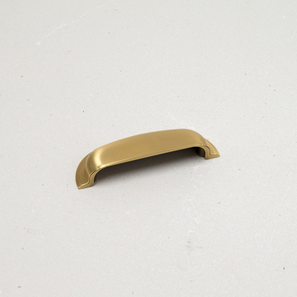 Handle Supply Co. Momo New Hamptons Brass Cup Pull Handle