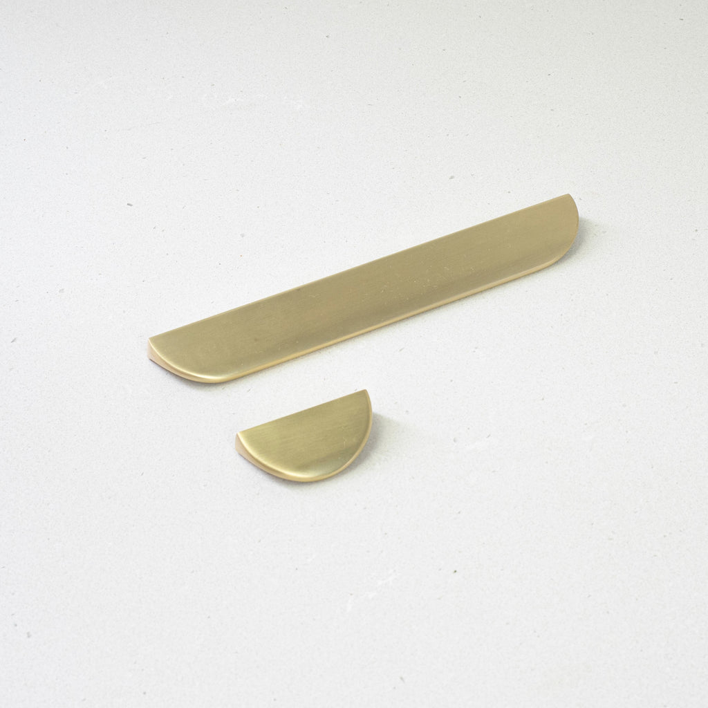 Handle Supply Co. Momo Nick Handle Collection in Brass